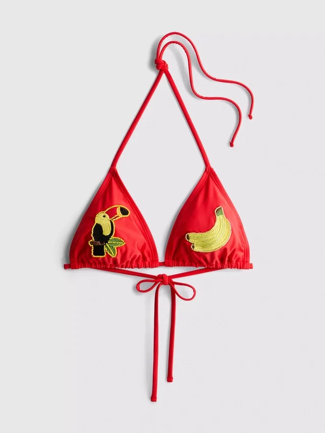 Toucan driehoekige bikinitop