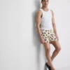 Toucan-shorts met trekkoord in de tailleband
