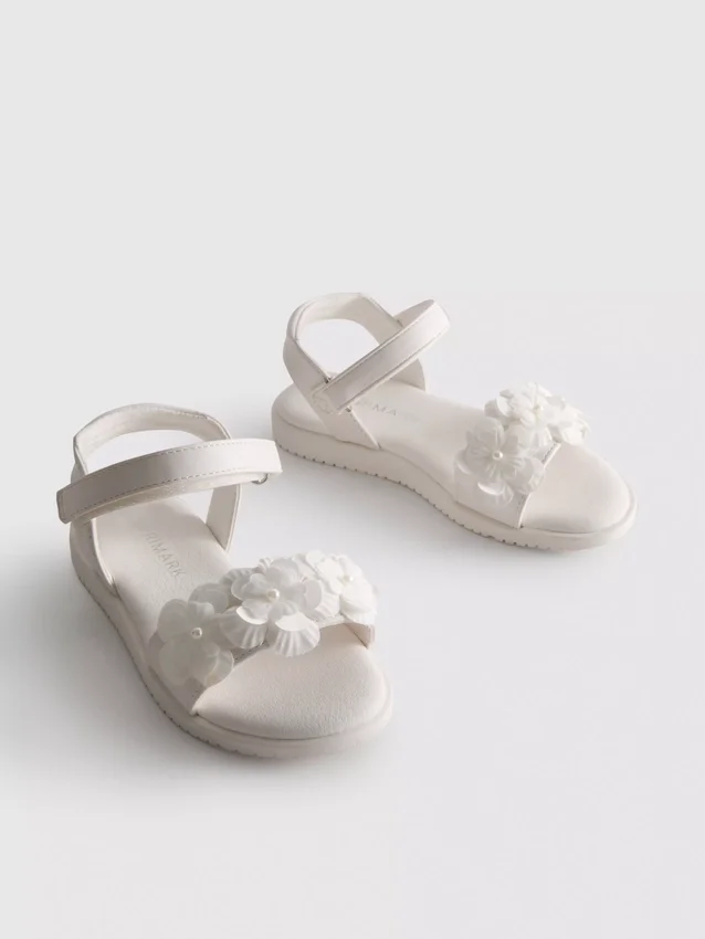 Tule bloemen Sandalen voor speciale gelegenheden