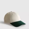 Tweekleurige baseballpet