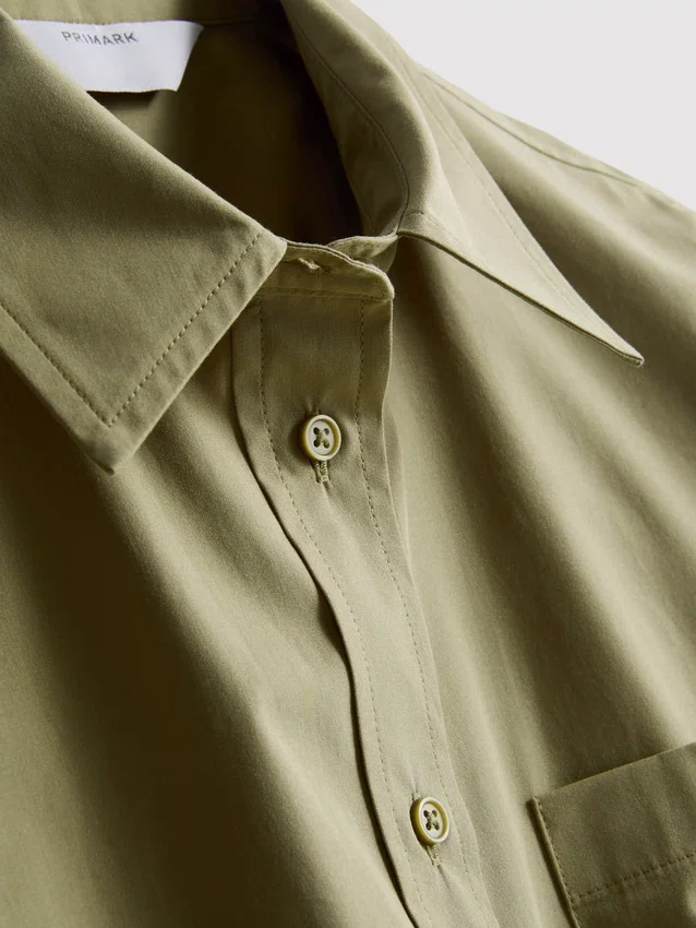Ultiem katoen boxy-shirt met korte mouwen