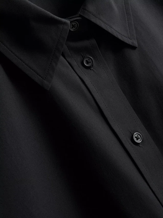 Ultiem katoen boxy-shirt met korte mouwen