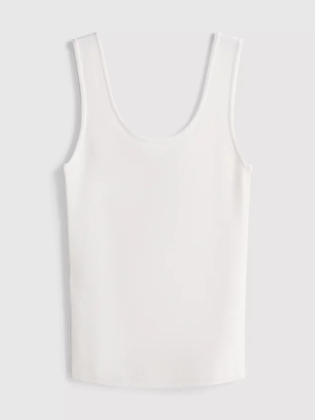 Ultieme gebreide tanktop
