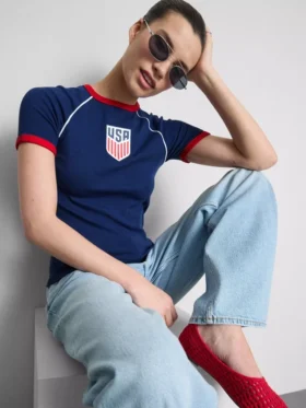 USA longline baby-T-shirt