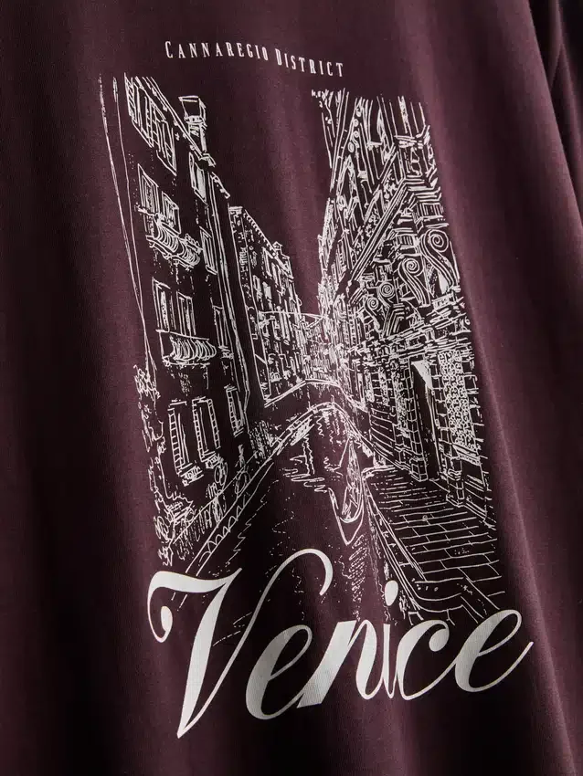 Venice T-shirt met korte mouwen