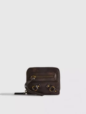 Verweerde tas met ritssluiting