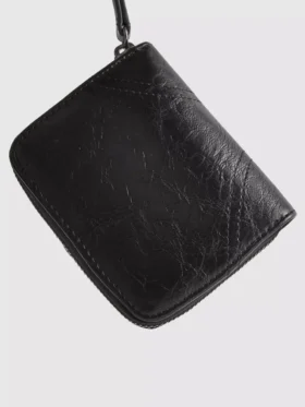Verweerde tas met ritssluiting