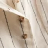 Vest met knopen van een katoenmix