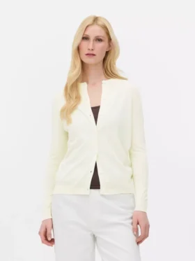 Vest met ronde hals