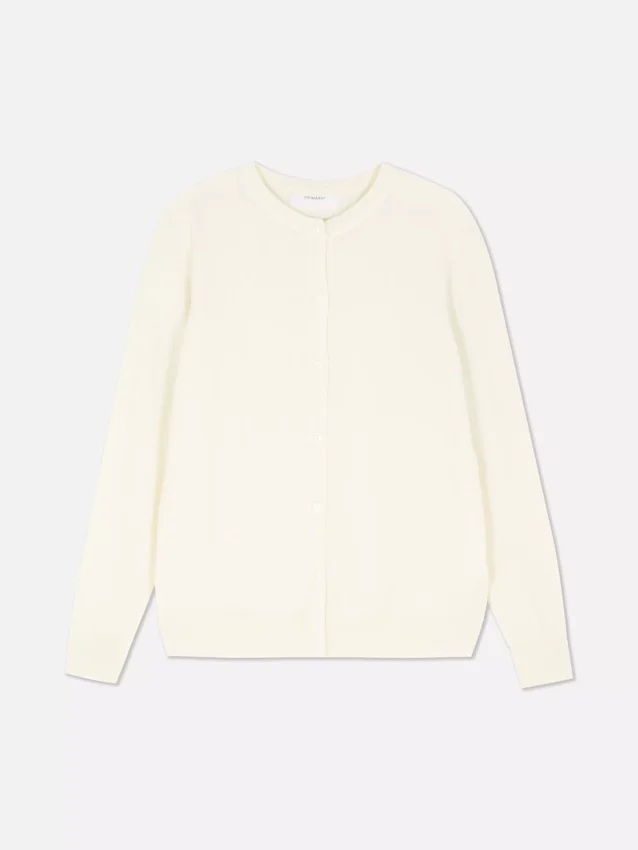 Vest met ronde hals