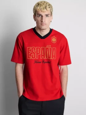 Voetbalshirt met Spanje-afbeelding