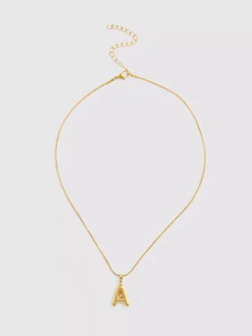 Waterdichte ketting met initiaal