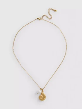 Waterdichte ketting met schelpbedeltje