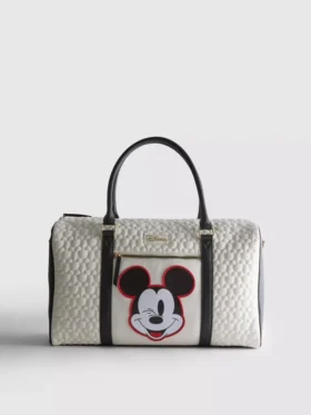 Weekendtas met reliëf van Disney's Mickey en vrienden