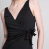 Wrap-zwempak met figuurcorrigerend effect