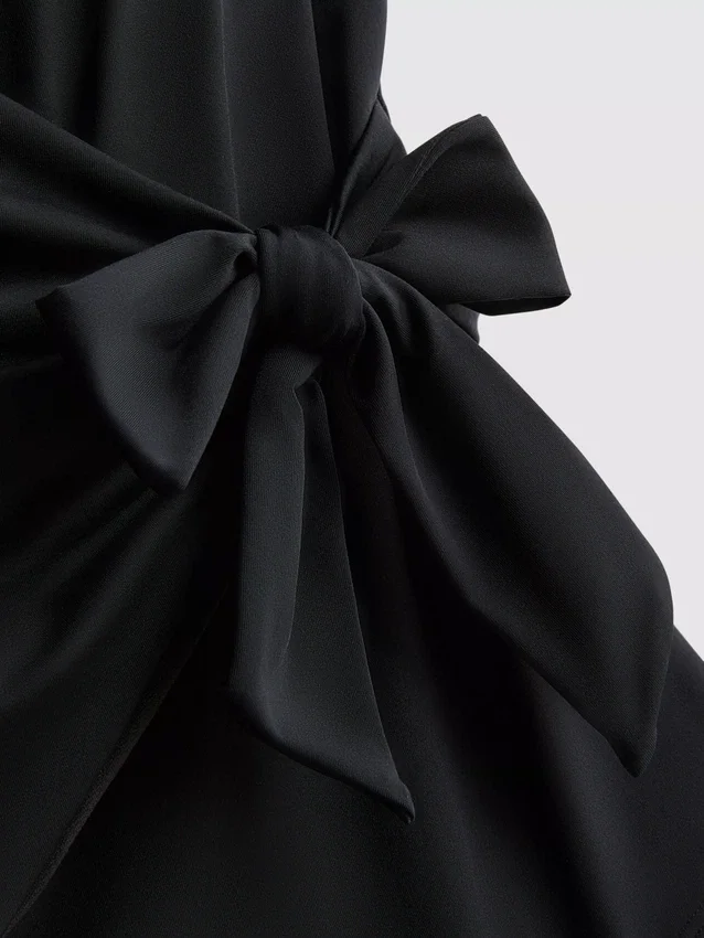 Wrap-zwempak met figuurcorrigerend effect