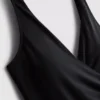 Wrap-zwempak met figuurcorrigerend effect