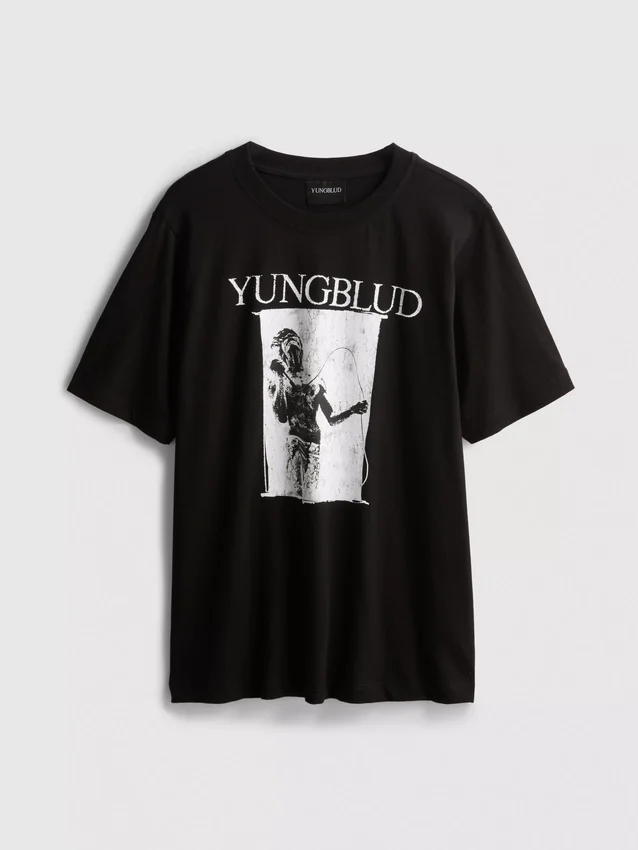 Yungblud T-shirt met korte mouwen en print