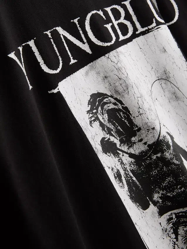 Yungblud T-shirt met korte mouwen en print