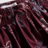 Zwemshort met geborduurde palmboom