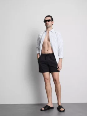 Zwemshort met textuur
