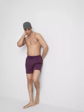 Zwemshort met textuur