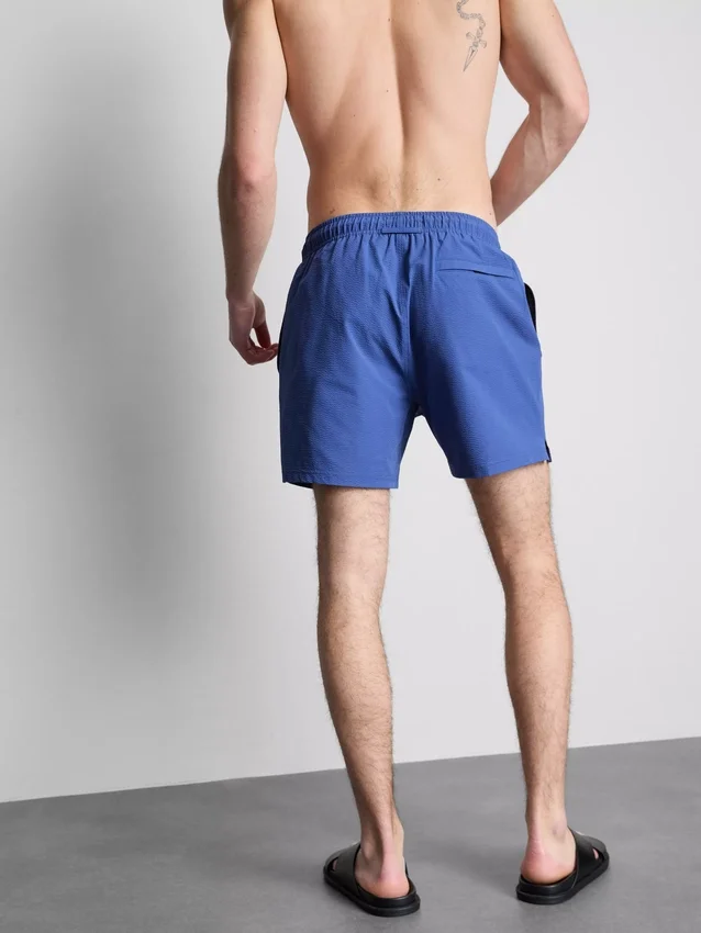 Zwemshort met textuur