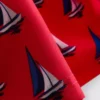 Zwemshort met zeilbootmotief